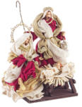 Bizzotto Figurina Nasterea Domnului textil multicolor 23x18x28h (0928263)