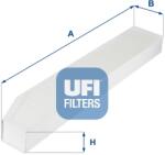 UFI Filtru, aer habitaclu UFI 53.257. 00 (53.257.00)