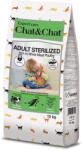 Chat&Chat Adult Sterilized poultry 2x14 kg