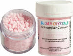 Sugarflair cukorkristály, babarózsaszín, 40g