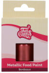 FunCakes metál ételfesték, bordó, 30 ml