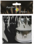 SUGARFLAIR Sugarlfair ehető transzferfólia, ezüst, 9, 5×9, 5 cm