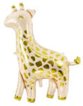 PARTYDECO fólia lufi, zsiráf, 100×120 cm (FB70)