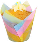 PME tulipános muffin papír, Színes, 24db