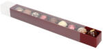 Cake-Masters bonbon doboz, piros, 10 db-os, 30×3 cm (11187)