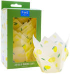 PME tulipános muffin papír, citromos, 24 db