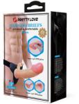 Pretty Love Mavis - ham cu dildo realist 19 cm și stimulator clitoridian