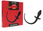EROSPACE Wild Play C3 - dop anal din silicon cu coadă