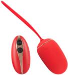 Sweet Smile RC Love Ball - ou vibrator reîncărcabil cu telecomandă (roșu)