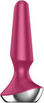 Satisfyer Plug-ilicious 2 (roșu) - vibrator anal cu control prin aplicație