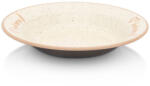 Metalac Farfurie Adanca Metalac Bakery Metal Emailat Diametru 22CM Maro/Bej (380991)