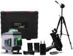 Green Liner 4DXL verde nivela laser cu linii Raza de masurare: 0 - 20 m | Cu acumulator si incarcator | In valiza (GL4DXL)