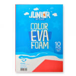 Junior Kreatív dekor gumilap A/4, piros, 10 db/csomag (134030) (134030)