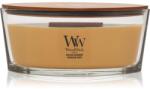 WoodWick Opulent Wood Golden Bourbon ароматна свещ с дървен фитил (hearthwick) 453.6 гр