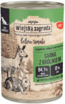 Wiejska Zagroda 36x400g Wiejska Zagroda Dog Nyúl & szarvas nedves kutyatáp