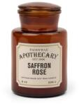 Paddywax Apothecary Saffron Rose lumânare parfumată 226 g