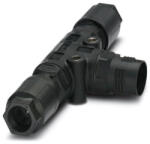 Phoenix Contact T-elosztó - QPD T 4PE 2X6-11 BK , Phoenix Contact, 1405403 (1405403)