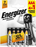 Energizer Elem, AAA mikro, 4+1 db, 'Alkaline Power' (EEAAA5AP) (EEAAA5AP)