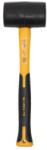 WORKSITE gumikalapács, 450g, 340mm hosszú, üvegszálas gumírozott nyél (WT3098) (WT3098) - aqua