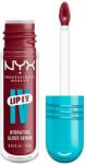 NYX Cosmetics NYX Professional Makeup Lip IV, Hydrating Gloss Stain ajakfény, 18 Drippin' Nude, 5 ml Blush Rush 5 ml