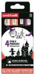 uni Krétamarker készlet, 1, 8-2, 5 mm, UNI "PWE-5M", "Halloween", 4 különböző szín (TUPWE5MH) - primatinta