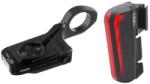 Moon Sport Lumină pentru bicicletă MX & CERBERUS față, spate, neagră (90410410127)