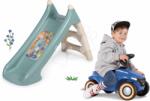 Smoby Set tobogan cu joc de apă și babytaxiu cu sunete XS Slide Little Smoby lungimea suprafeței de alunecare 90 cm (SM140311-12)
