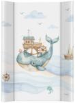 Ceba Baby 2-oldalú pelenkázó alátét merev deszkával (50x70) Ultra Light Ocean Adventure - pepita