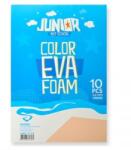 Junior Kreatív dekor gumilap A/4, krémszínű, 10 db/csomag (134025) (134025)