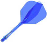 Winmau Fluturas si tija darts Winmau Fusion albastru, fluturas No6 si tija lunga (8838)