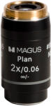 MAGUS Обектив MAGUS 2PL60 Plan 2х/0, 06 ∞/- H 60 mm (85065)