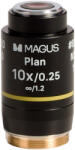 MAGUS Обектив MAGUS 10PL60V Plan 10х/0, 25 ∞/1, 2 H 60 mm (85120)