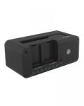 RaidSonic ICY BOX IB-2924MSCL-C31 dokkoló állomás tárolóegységhez USB 3.2 Gen 2 (3.1 Gen 2) Type-C Fekete (IB-2924MSCL-C31) - pepita