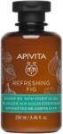 APIVITA Gel de dus racoritor cu smochine, 250 ml, Apivita