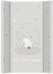 Ceba Baby Pelenkázó alátét 2-oldalas kemény deszkával (50x70) Basic Polar Bears