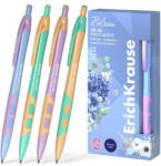 ErichKrause XR-30 Matic& Grip Pastel Bloom Golyóstoll - 0.7mm, Kék (61084)