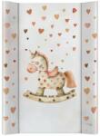 Ceba Baby Pelenkázó alátét 2-oldalas kemény deszkával (50x70) Ultra Light Rocking Horse - pepita