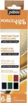 Pébéo 69.7906 Színkészlet porcelánhoz 6x20 ml (69.7906)
