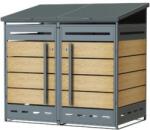  GB-2 Zárható acél kukatároló-dupla (GB-2)