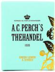 A.C. Perch’s Thehandel Зелен чай GREEN LEMON и GINGER, 10 пакетчета чай, A. C. Perch's Thehandel (ACP10GINP)