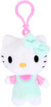 Semo Toys Hello Kitty plüss táskaklipp, 12 cm - mentazöld (2289520Z) - jatekshop