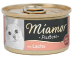 Miamor Miamor Pastete lazac 6x85g-os konzervdobozban