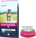 EUKANUBA EUKANUBA Adult Large Grain Free 12 kg + Eukanuba tál INGYEN!
