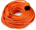 GESERCO Cordon prelungitor Fisa+Priza 3x1.5mm2 Portocaliu 50 m