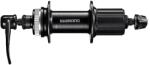 Shimano FH-QC300-HM hátsó kerékagy, 32H, tárcsafékes (CenterLock), gyorszáras, kazettás lánckeréksorhoz, fekete, OEM kiszerelés KARCOS
