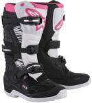 Alpinestars Stella Tech 3 női motokrossz csizma fekete-fehér-rózsaszín