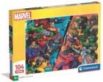 Clementoni 25059 - Marvel Hősök kontra Gonosztevők - 104 db-os puzzle (25059)