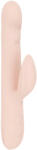 Good Vibes Only Shai - vibrator rabbit cu funcție de împingere - silicon roz (8719934032897) Vibrator
