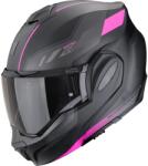 Scorpion Cască de motocicletă Scorpion EXO-TECH EVO Socius, flip-up, negru mat-roz (SCRP118-526-179)