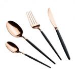 Berlinger Haus BH-3073 Evőeszközkészlet 24 db-os, fekete-rosegold